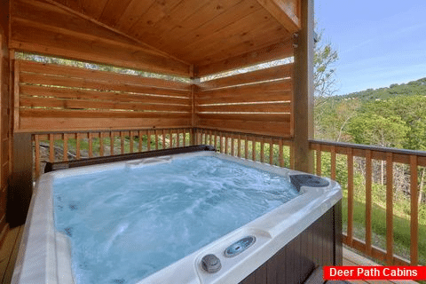 Private Hot Tub with Spectacular Views - Swimming Hole