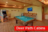 8 Bedroom Cabin with a Billiards Table