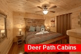2 Bedroom Cabin Main Floor Master Suite