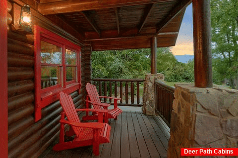 1 Bedroom Cabin near Pigeon Forge with Rockers - Merry Weather