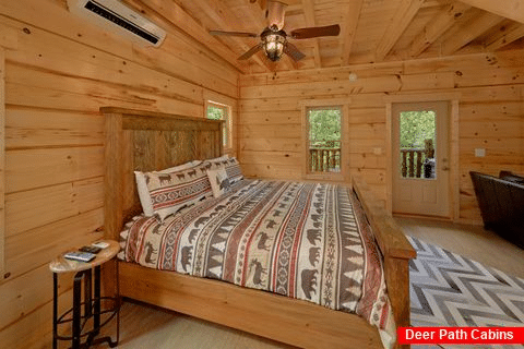 Spacious Cabin with King Bed and Private Bath - Out On A Limb