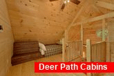 1 bedroom cabin with King bed and 2 full beds