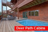 Cabin with Private Pool and Resort Swimming Pool