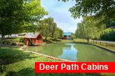 7 Bedroom cabin with Pool, Playground and Pond