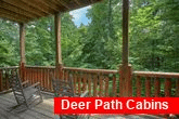 3 Bedroom Cabin with Rocking Chairs on the Deck