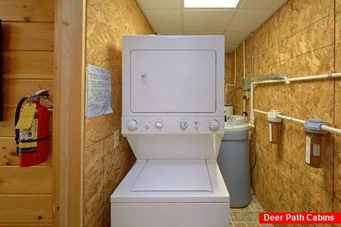 2 Bedroom 2 Bath Cabin Washer and Dryer - One More Night