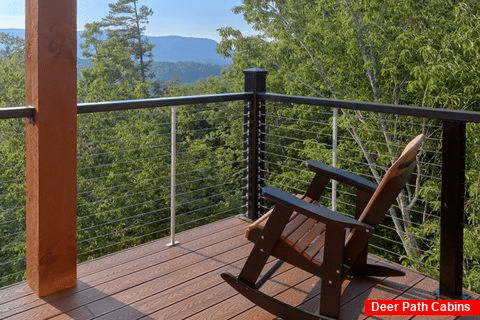 8 Bedroom Pool Cabin with Outdoor Seating - Mountain View Pool Lodge