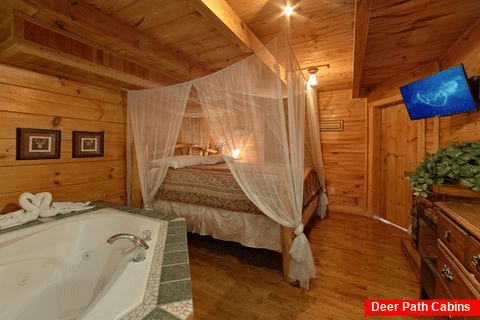 2 Person Jacuzzi Tub in Master Suite - Love Without End