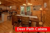3 Bedrom cabin with Dining Room for 6
