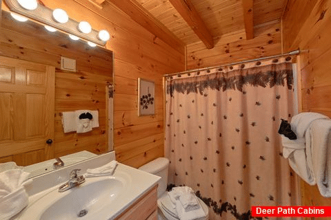 Cabin in Wears Valley with 2 private bathrooms - Bear Mountain Lodge
