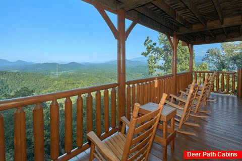 Large Deck with Premium View - Blue Sky
