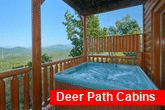 Luxury 3 Bedroom Cabin with Hot Tub and View