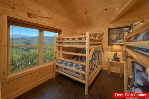 Group Size cabin with 2 sets of double bunk beds - Endless Sunsets