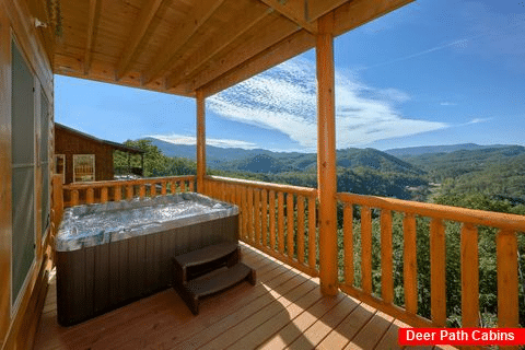 5 bedroom cabin with hot tub and mountain views - Endless Sunsets