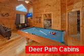 4 Bedroom Cabin with Pool Table and Large TV