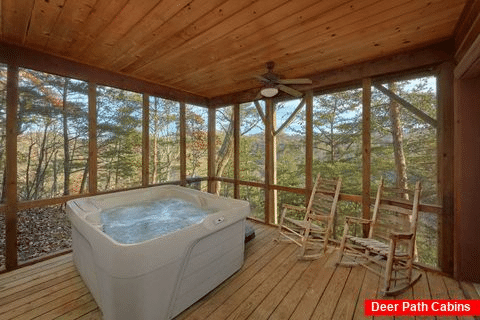 1 Bedroom Cabin with Private Hot Tub - Higher Ground
