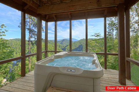 Private Hot Tub with Views 2 Bedroom Cabin - Tip Top