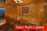5 Bedroom cabin with Dining Room for 14