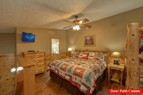 5 Bedroom Gatlinburg Cabin that sleeps 14 guests - Majestic Point Lodge