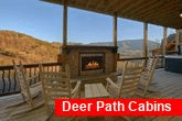 4 Bedroom Cabin with Outdoor Fireplace