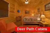 Cabin with 5 king beds and private bathrooms