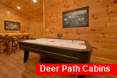 Pigeon Forge cabin with Air hockey and Game room