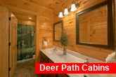 Group size cabin with 4 baths and washer/dryer