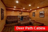 Large Cabin with Theater Room Sleeps 17