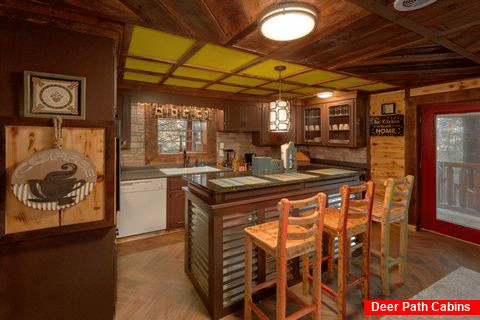 Luxury Cabin with Fully Equipped Kitchen - Bar Mountain