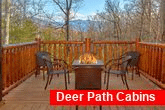 Large Cabin with Large Outdoor Area Fire Pit 