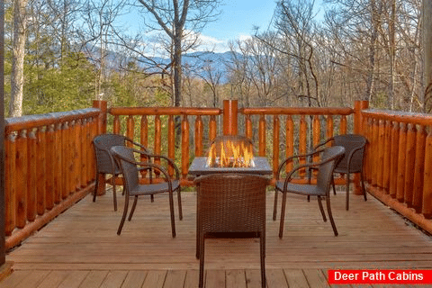 Large Cabin with Large Outdoor Area Fire Pit - Bar Mountain