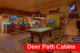 5 Bedroom Cabin with Large Game Room Pool Table