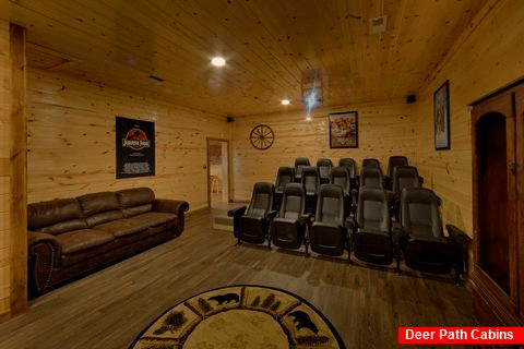 Private 5 Bedroom Cabin with Large Theater Room - Bar Mountain