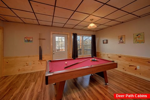 Game Room Pool Table and Theater Room - Serenity