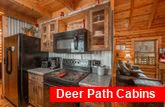 Fully Equipped Kitchen 2 Bedroom Cabin 