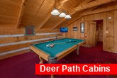 Rustic cabin with Game room and Pool Table
