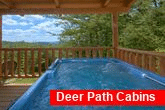Private Hot tub at 2 bedroom cabin with Views