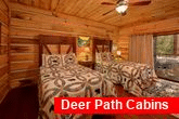 Cabin Rental with 2 Full beds in bedroom