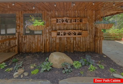 7 bedroom cabin lodge on the river - River Mist Lodge