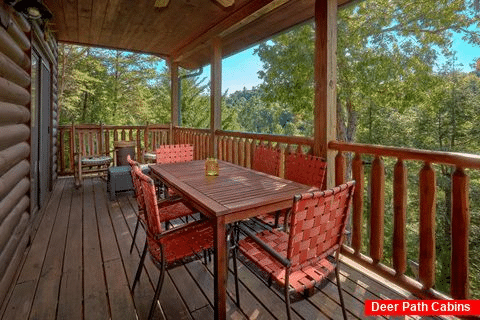 4 Bedroom cabin with Mountain View from deck - Hillbilly Hideaway