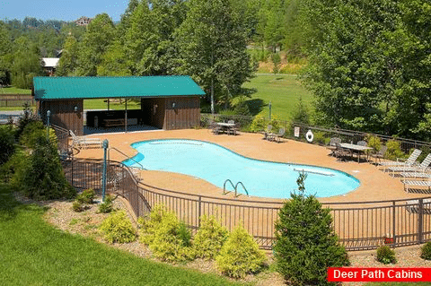 4 Bedroom cabin with Resort Swimming Pool Access - Hillbilly Hideaway