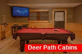 2 bedroom cabin with Game Room