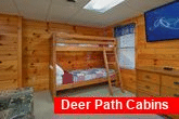 Pigeon Forge Cabin with Twin Bunkbeds 