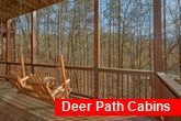 Pigeon Forge Cabin with Porch Swing Sleeps 12