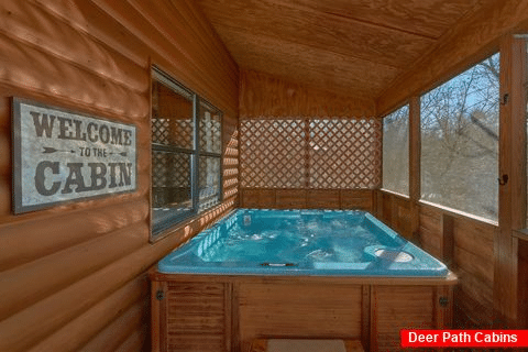 Private Hot Tub 2 Bedroom Cabin - Autumn On Sunrise
