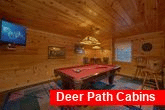 Large Game Room with Pool Table 4 Bedroom Cabin