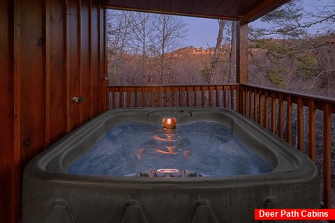 Private Hot Tub 2 Bedroom Cabin - The Waterlog