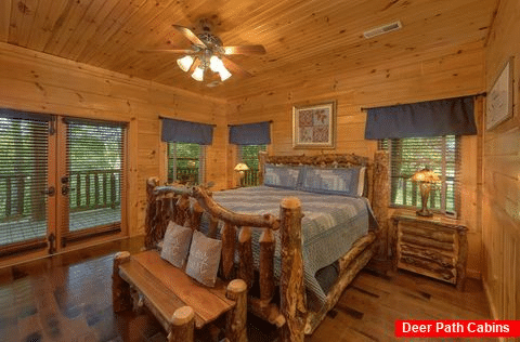 Premium cabin with private King bedroom - Majestic Peace