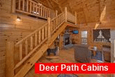 Smoky Mountain 1 Bedroom Cabin with Living Room