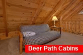 Honeymoon Cabin with Game Room Sleeps 4